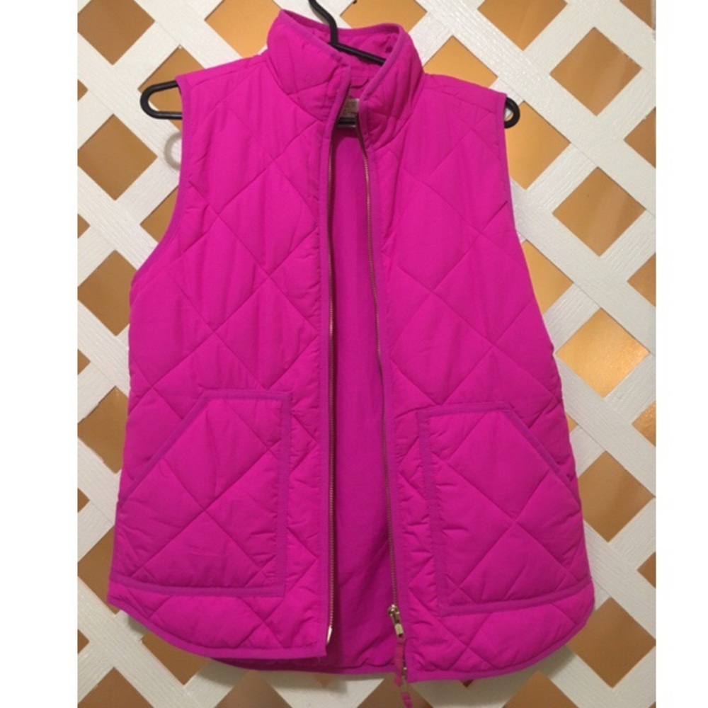Hot Fushcia pink vest